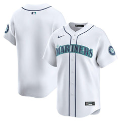 Seattle Mariners Nike Home Limited Jersey - White Jerseys