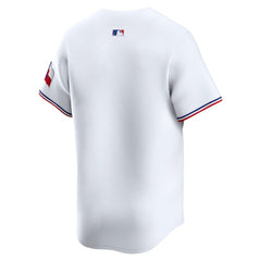 Texas Rangers Nike Home Limited Jersey - White Jerseys