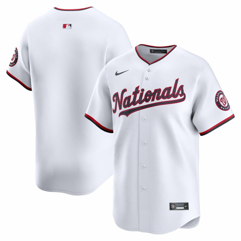 Washington Nationals Nike Home Limited Jersey - White Jerseys