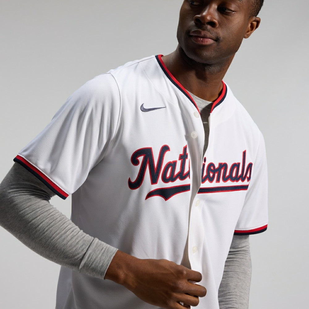 Washington Nationals Nike Home Limited Jersey - White Jerseys