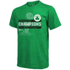 Boston Celtics Majestic Threads 2024 NBA Finals Champions Tri-Blend T-Shirt - Kelly Green