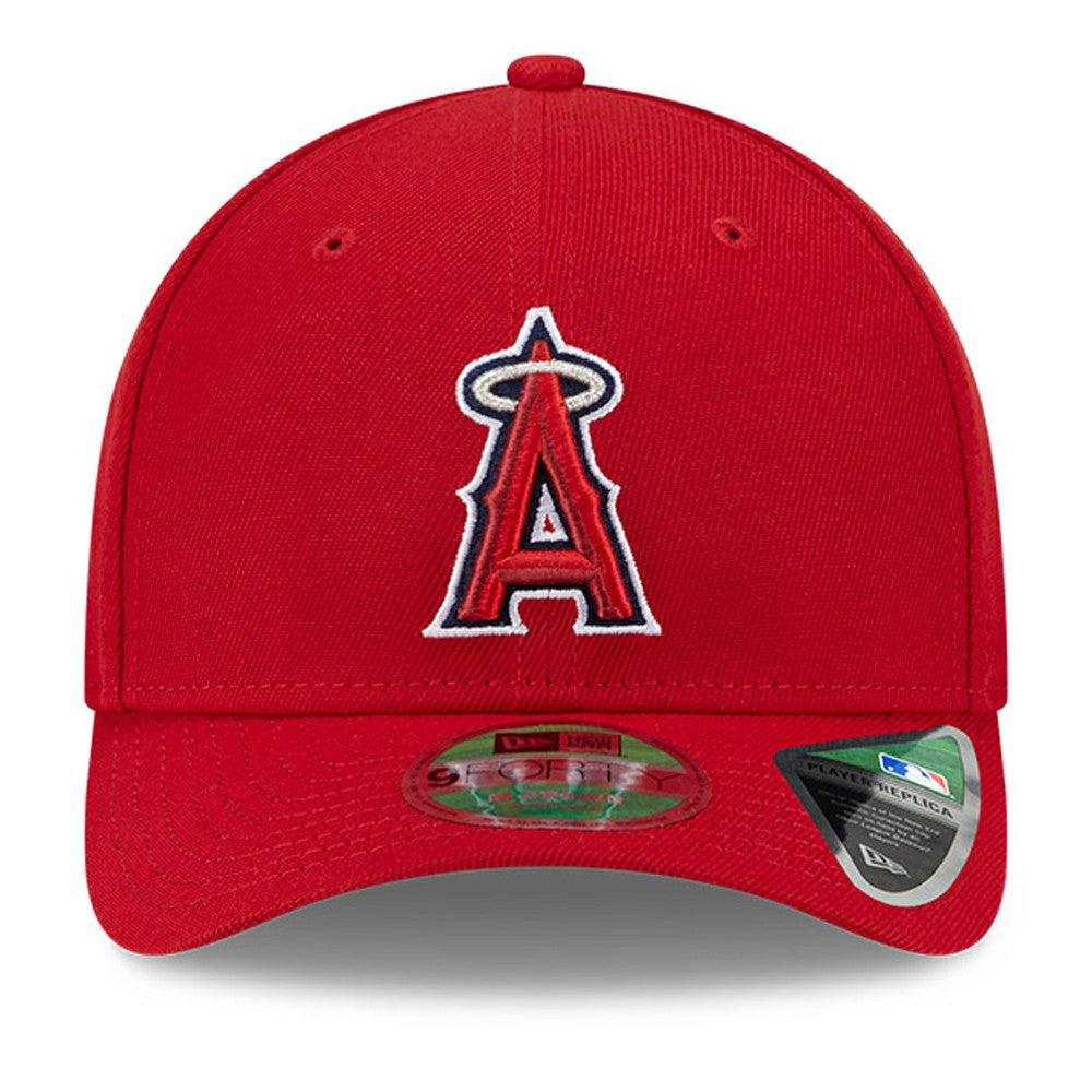 Los Angeles Angels New Era Player Replica 9FORTY Adjustable Hat - Red Hats