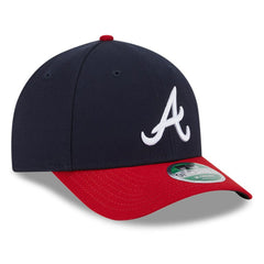 Atlanta Braves New Era Player Replica 9FORTY Adjustable Hat - Navy Hats