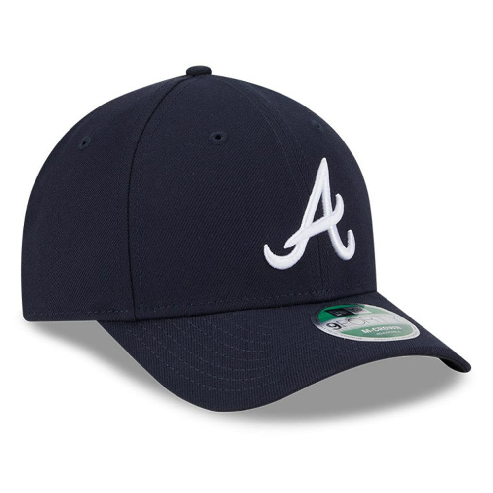 Atlanta Braves New Era Player Replica 9FORTY Adjustable Hat - Navy Hats