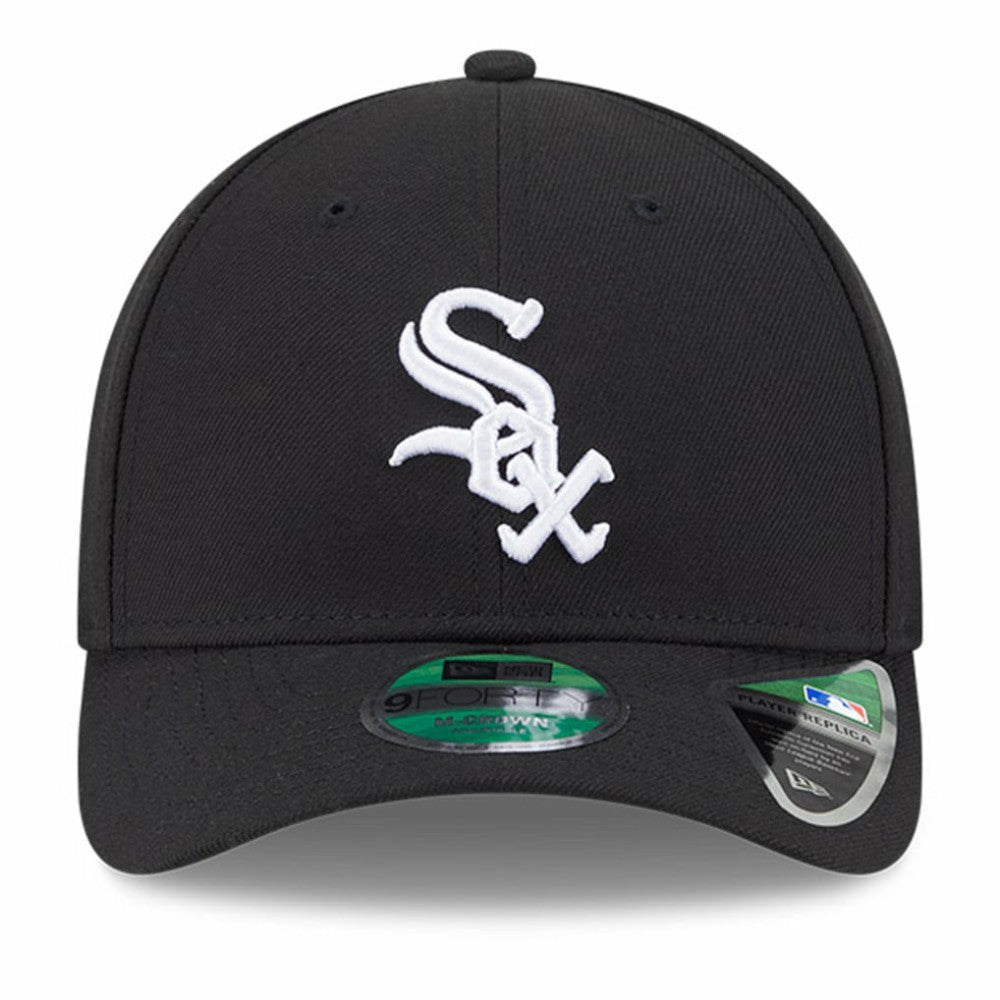 Chicago White Sox New Era Player Replica 9FORTY Adjustable Hat - Black Hats