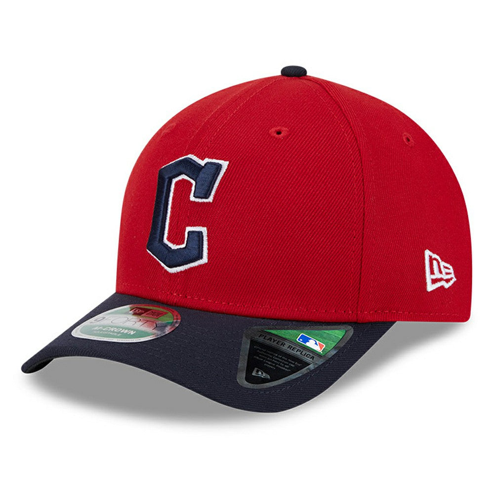 Cleveland Guardians New Era Replica 9FORTY Adjustable Hat - Red/Black Hats