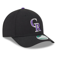 Colorado Rockies New Era Player Replica 9FORTY Adjustable Hat - Black Hats