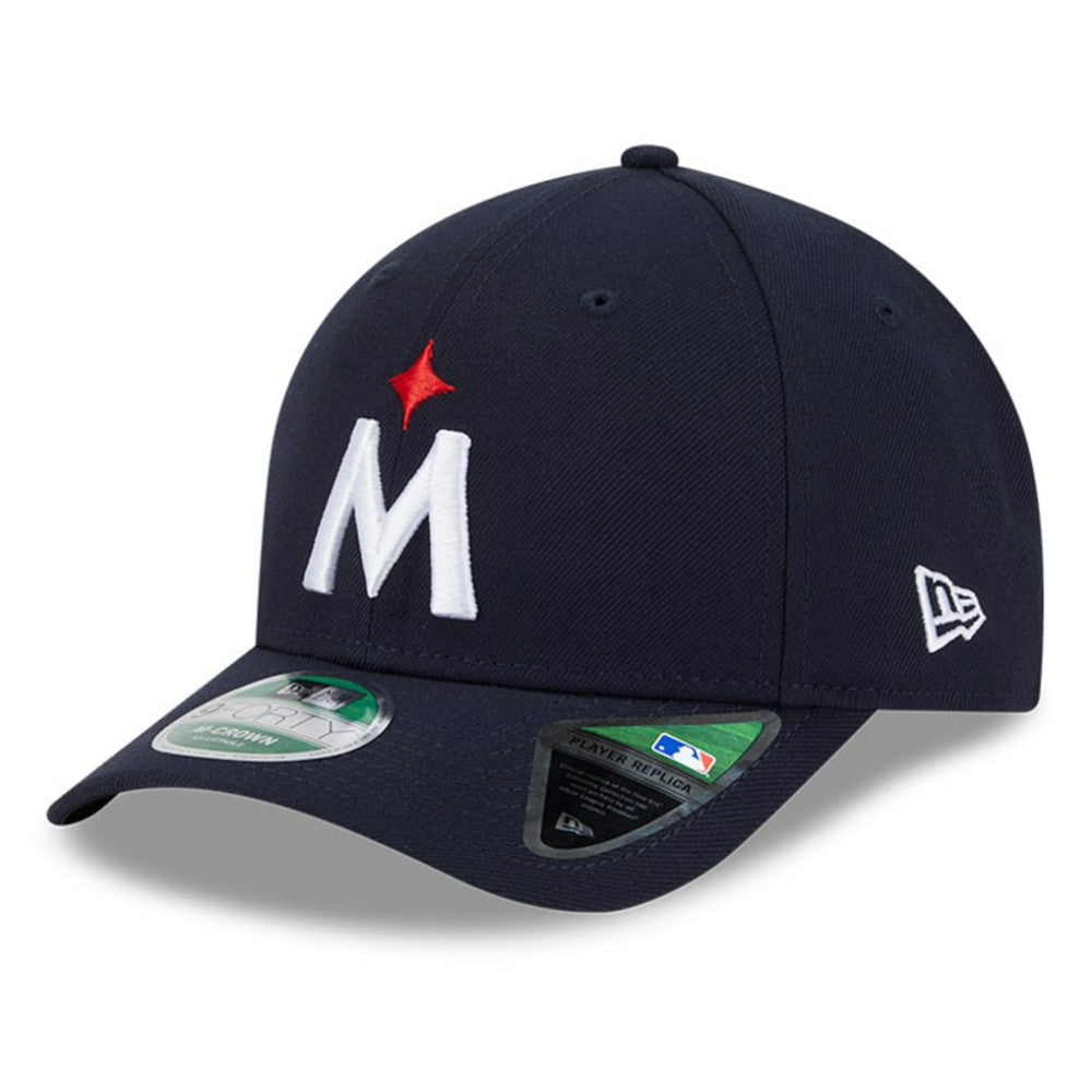 Minnesota Twins New Era Player Replica 9FORTY Adjustable Hat - Navy Hats
