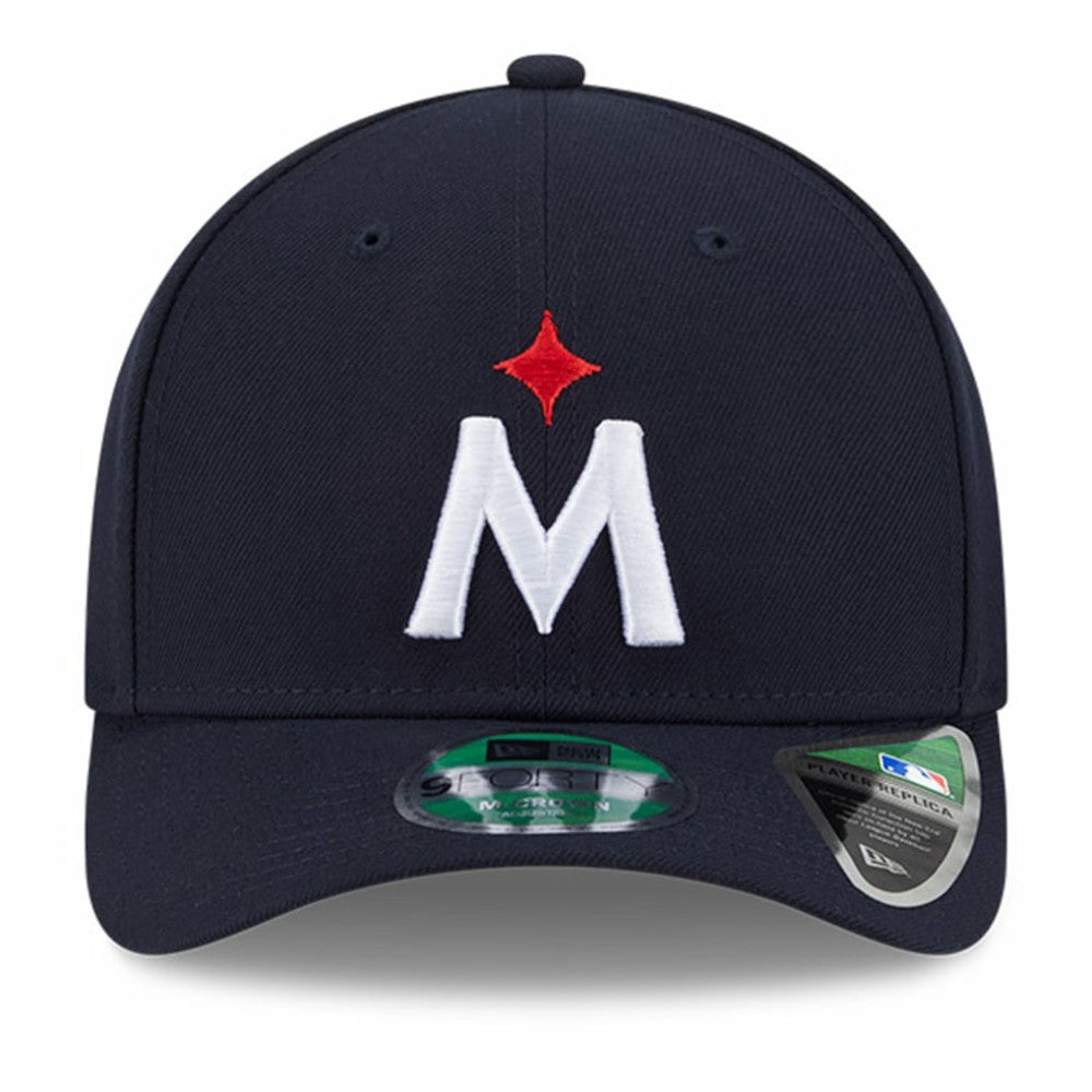 Minnesota Twins New Era Player Replica 9FORTY Adjustable Hat - Navy Hats