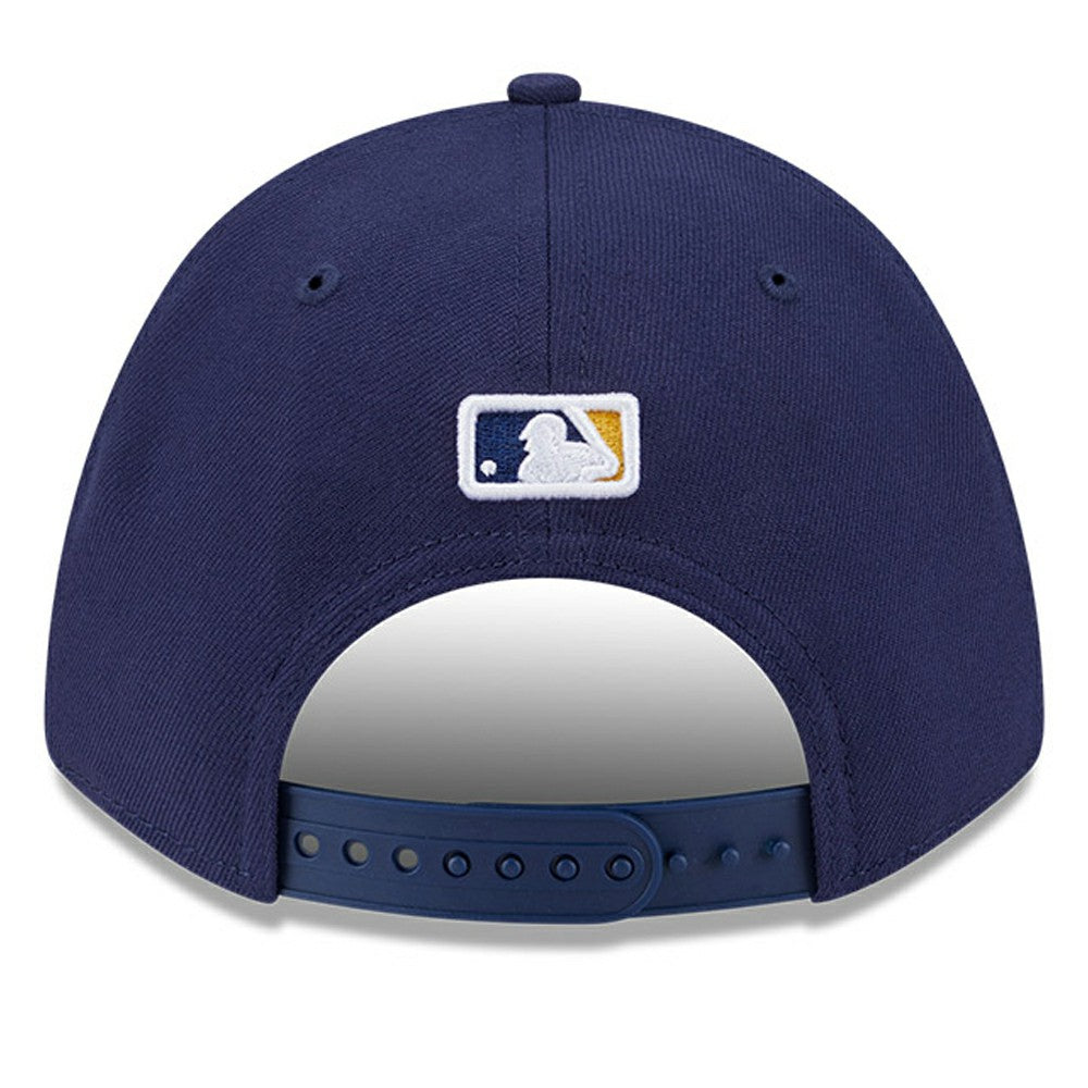 Milwaukee Brewers New Era Player Replica 9FORTY Adjustable Hat - Navy Hats