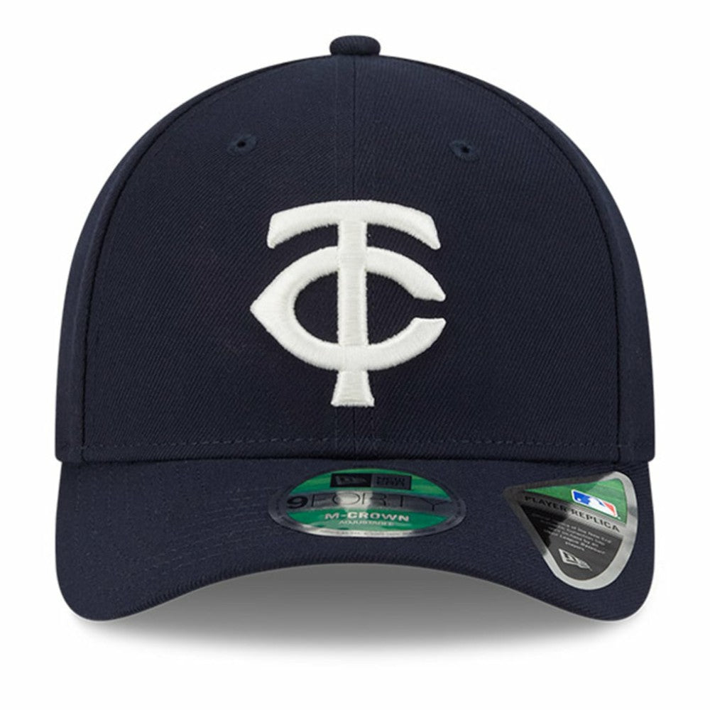 Minnesota Twins New Era Player Replica 9FORTY Adjustable Hat - Navy Hats