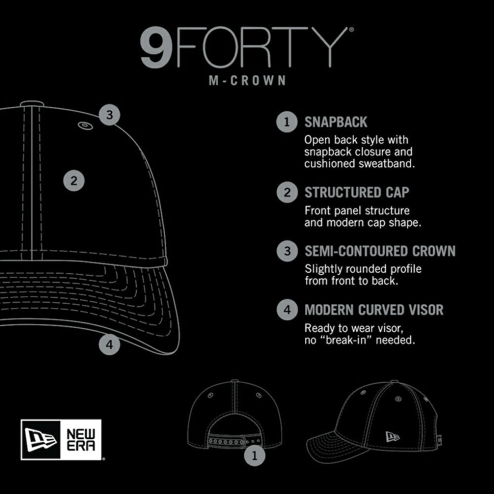 Seattle Mariners New Era Player Replica 9FORTY Adjustable Hat - Royal Hats