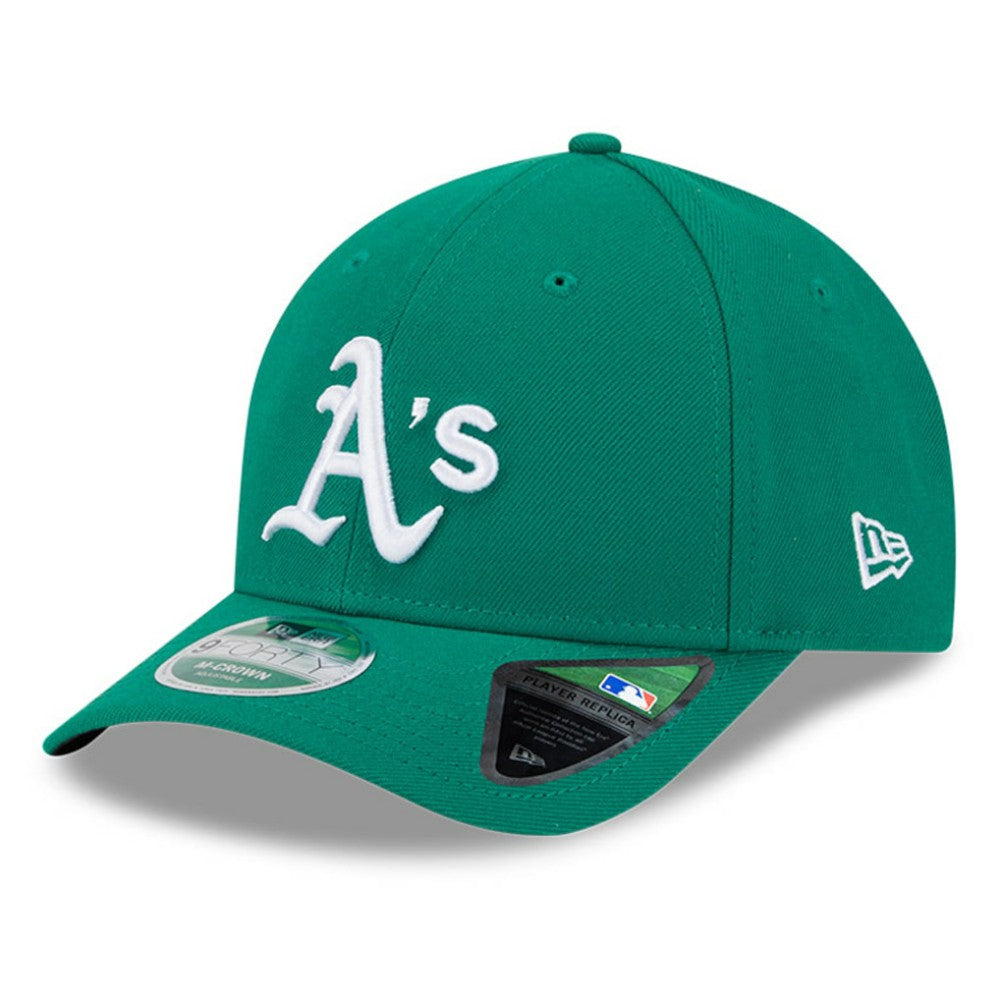 Athletics New Era Player Replica 9FORTY Adjustable Hat - Kelly Green Hats