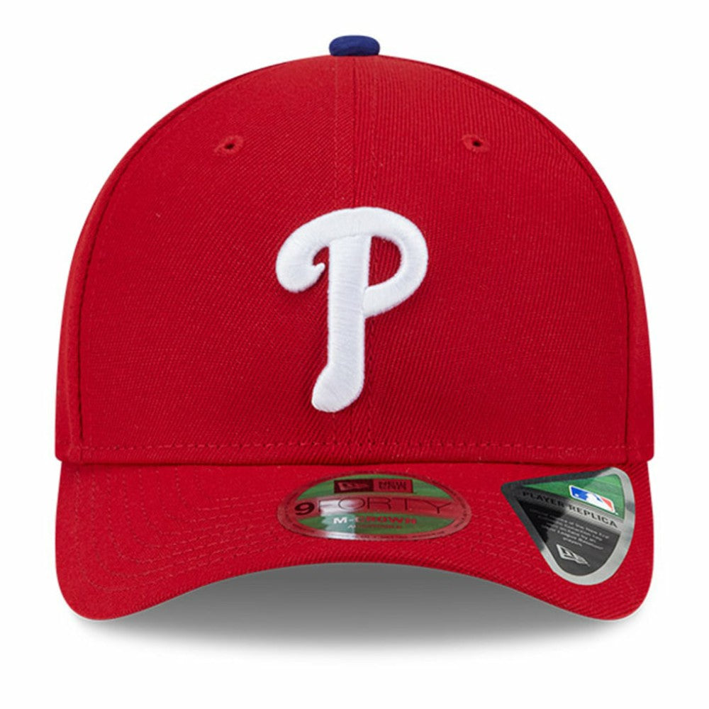 Philadelphia Phillies New Era Player Replica 9FORTY Adjustable Hat - Red Hats