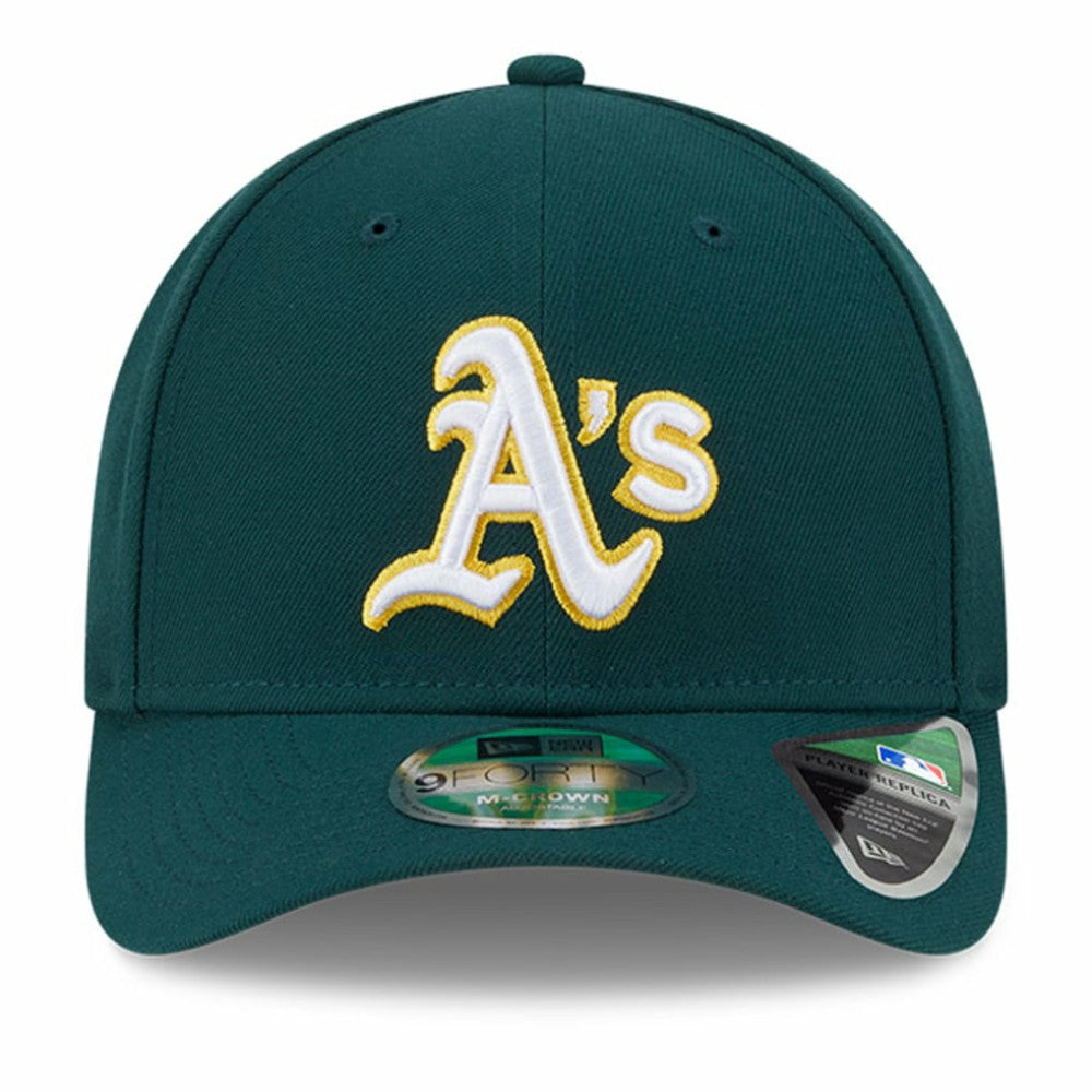 Athletics New Era Player Replica 9FORTY Adjustable Hat - Green Hats