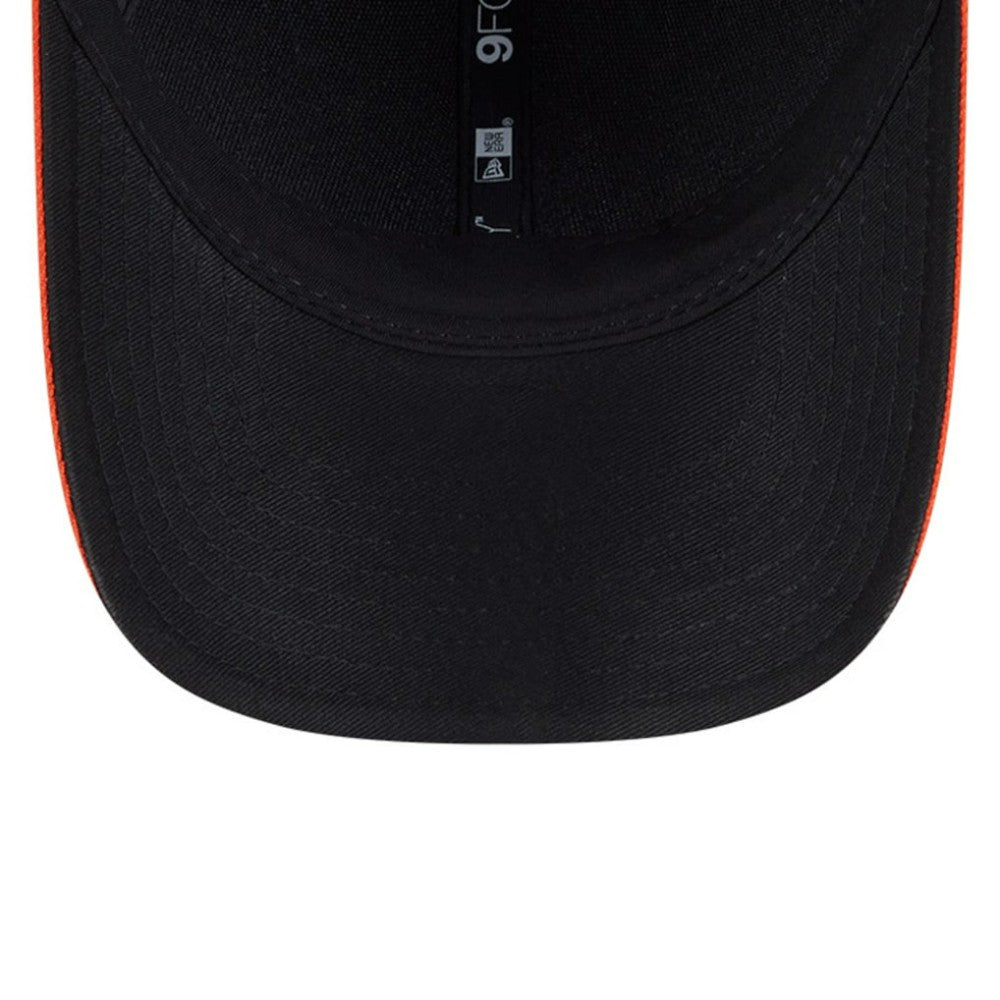 San Francisco Giants New Era Player Replica 9FORTY Adjustable Hat - Black/Orange Hats