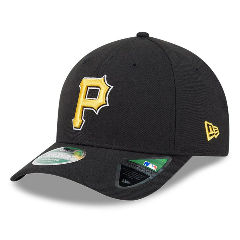 Pittsburgh Pirates New Era Player Replica 9FORTY Adjustable Hat - Black Hats