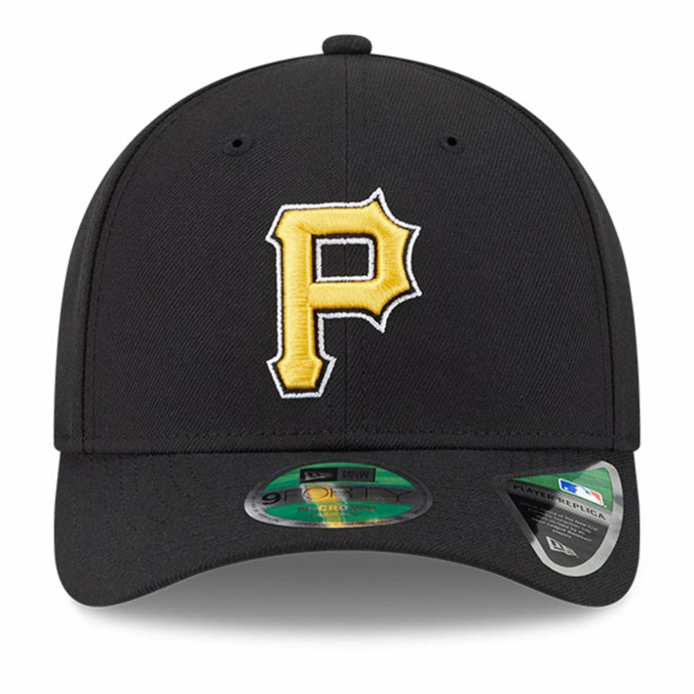 Pittsburgh Pirates New Era Player Replica 9FORTY Adjustable Hat - Black Hats