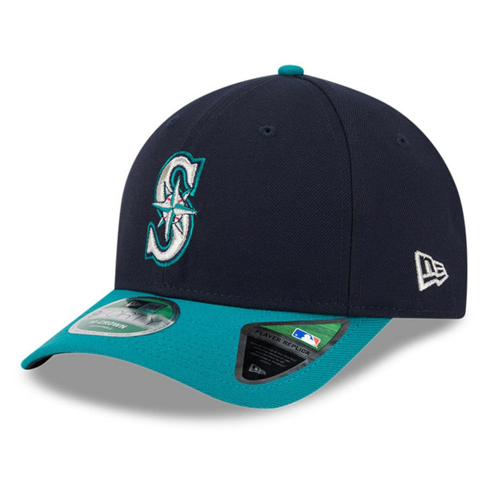 Seattle Mariners New Era Player Replica 9FORTY Adjustable Hat - Navy Hats