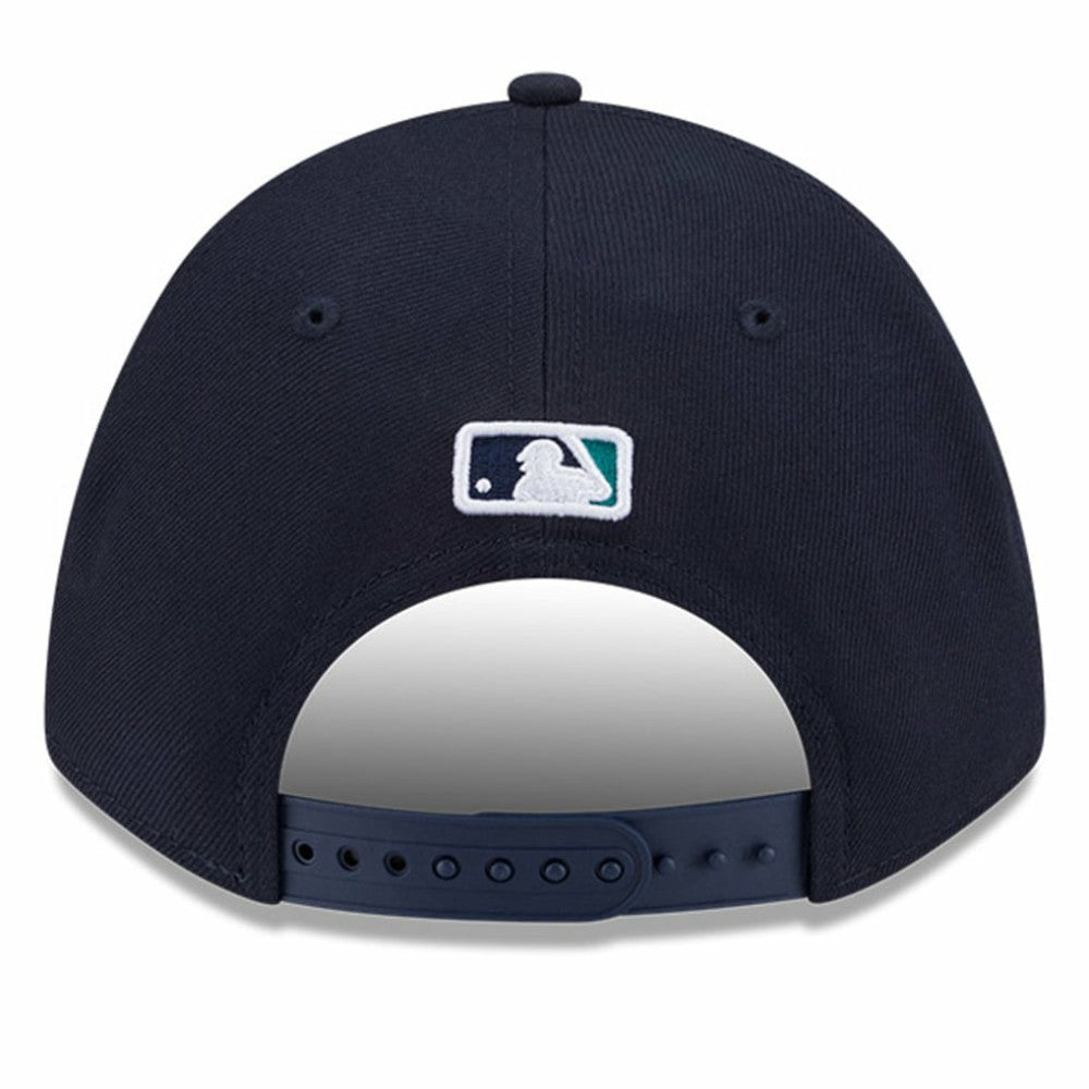 Seattle Mariners New Era Player Replica 9FORTY Adjustable Hat - Navy Hats