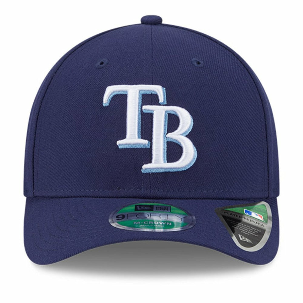 Tampa Bay Rays New Era Player Replica 9FORTY Adjustable Hat - Navy Hats