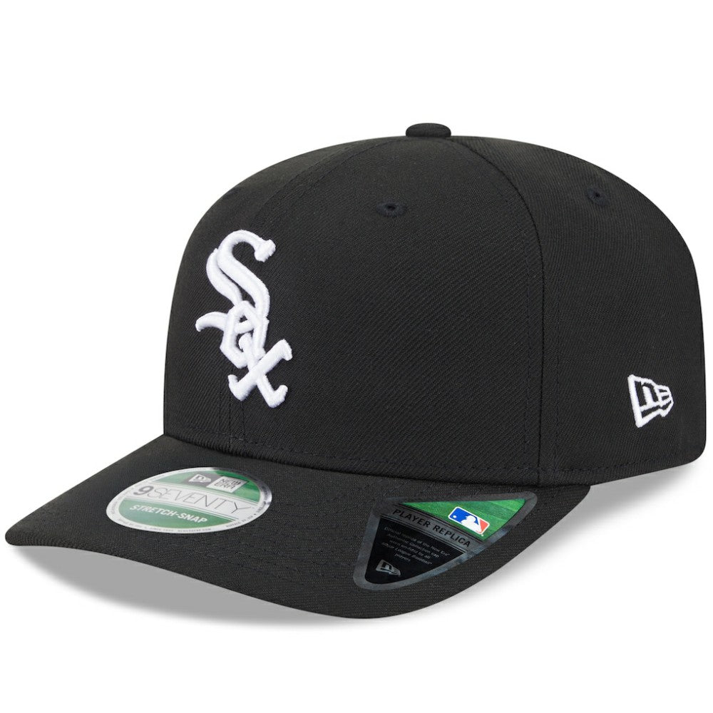 Chicago White Sox New Era Player Replica 9SEVENTY Adjustable Hat - Black Hats