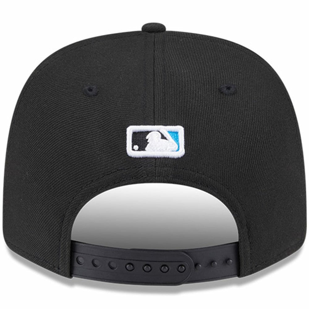 Miami Marlins New Era Player Replica 9SEVENTY Adjustable Hat - Black Hats