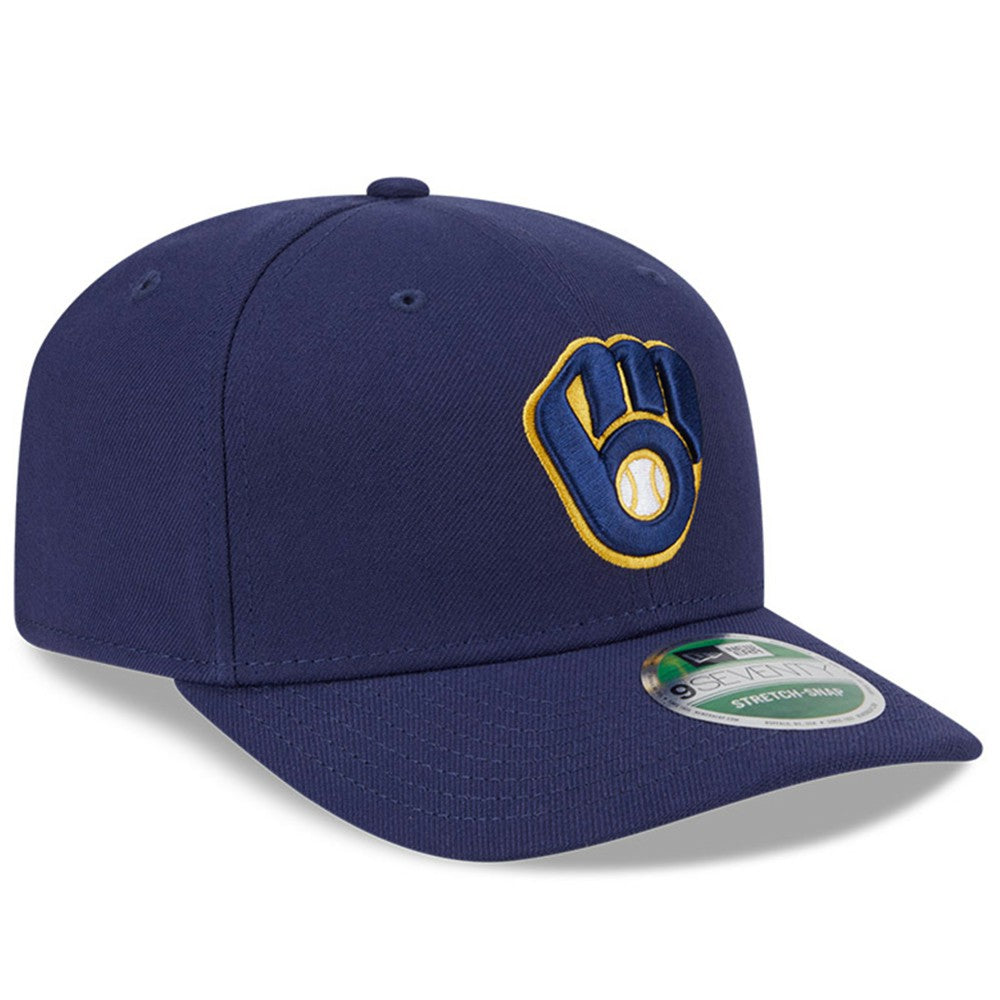 Milwaukee Brewers New Era Player Replica 9SEVENTY Adjustable Hat - Navy Hats