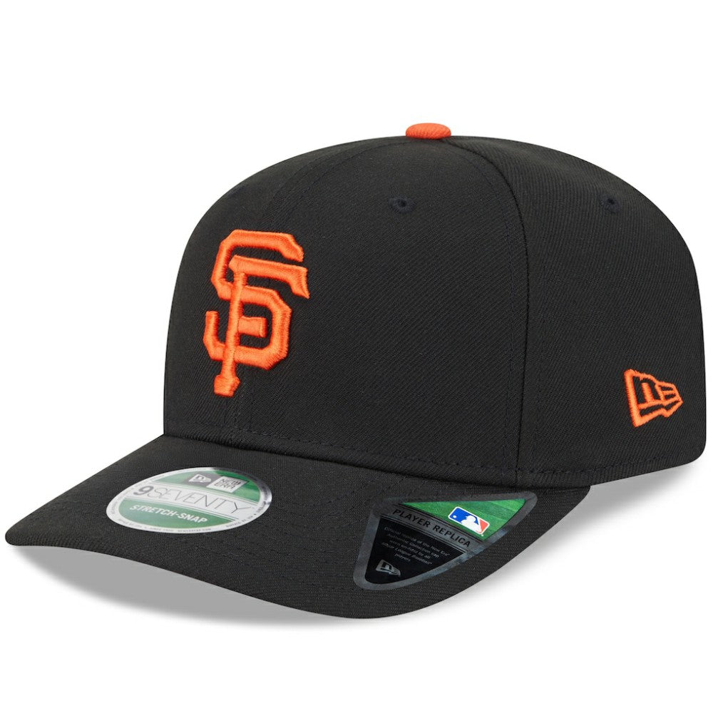 San Francisco Giants New Era Player Replica 9SEVENTY Adjustable Hat - Black Hats