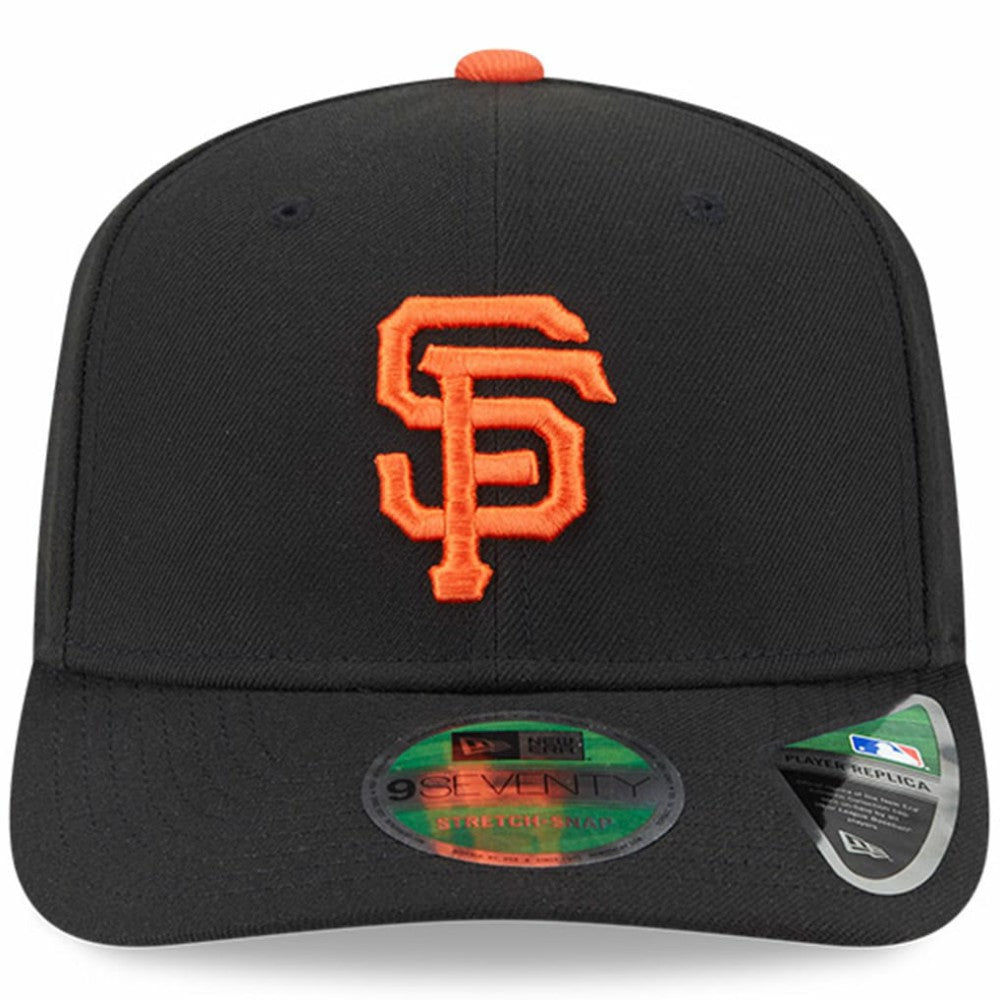 San Francisco Giants New Era Player Replica 9SEVENTY Adjustable Hat - Black Hats
