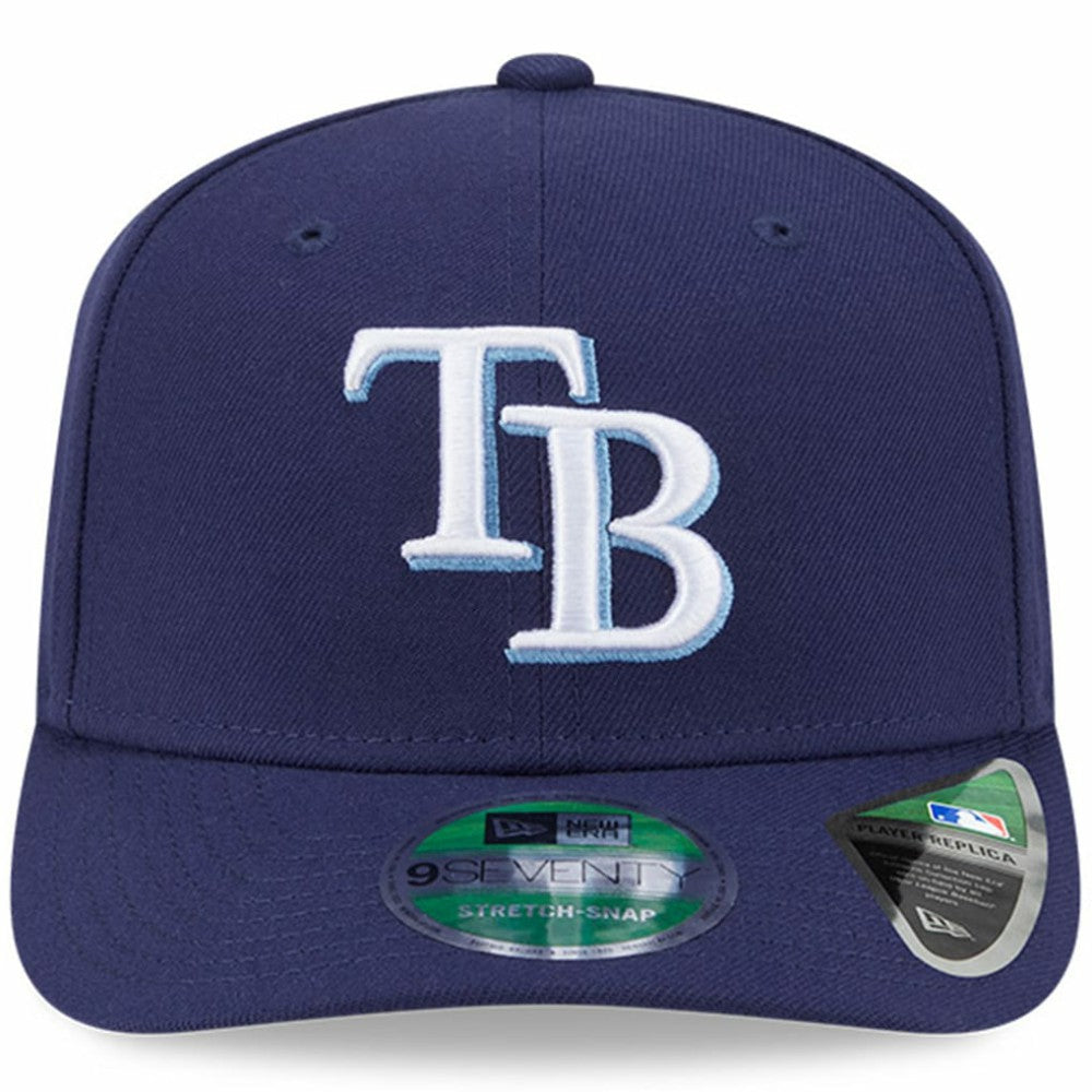 Tampa Bay Rays New Era Player Replica 9SEVENTY Adjustable Hat - Navy Hats