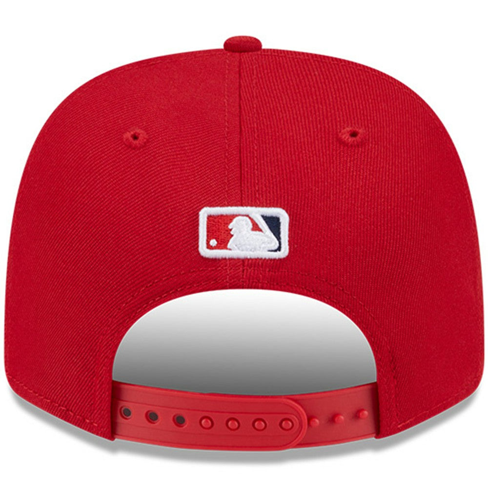 Los Angeles Angels New Era Player Replica 9SEVENTY Adjustable Hat - Red Hats