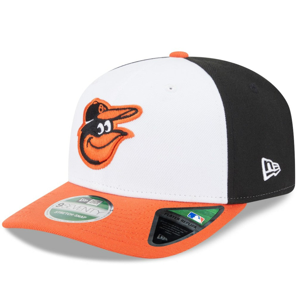 Baltimore Orioles New Era Player Replica 9SEVENTY Adjustable Hat - Black/Orange Hats