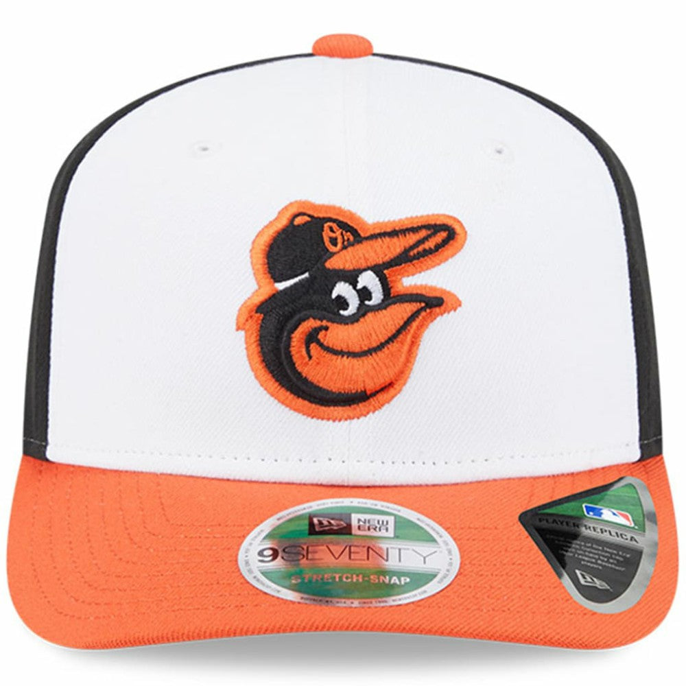 Baltimore Orioles New Era Player Replica 9SEVENTY Adjustable Hat - Black/Orange Hats