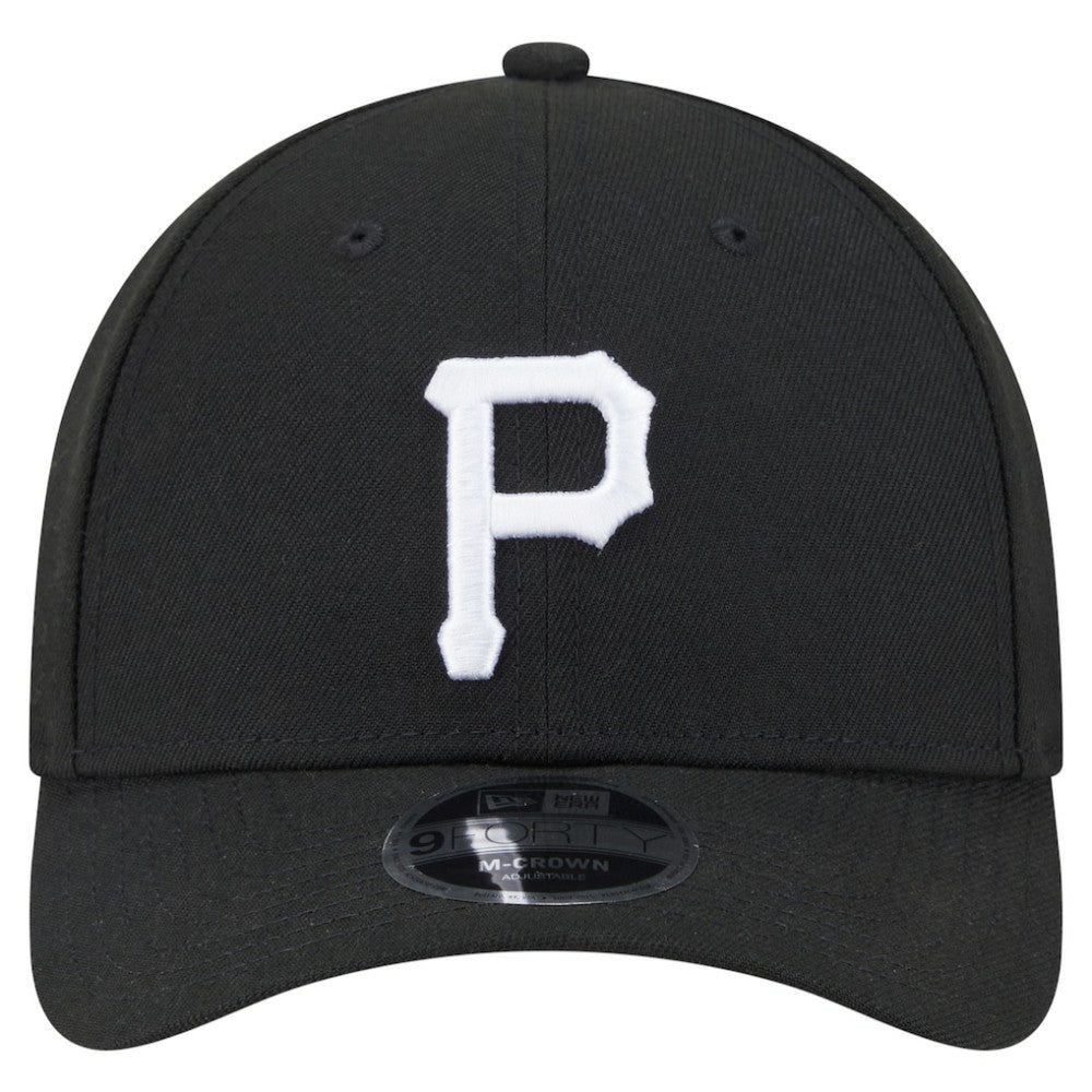 Pittsburgh Pirates New Era Player Replica 9FORTY Adjustable Hat - Black Hats