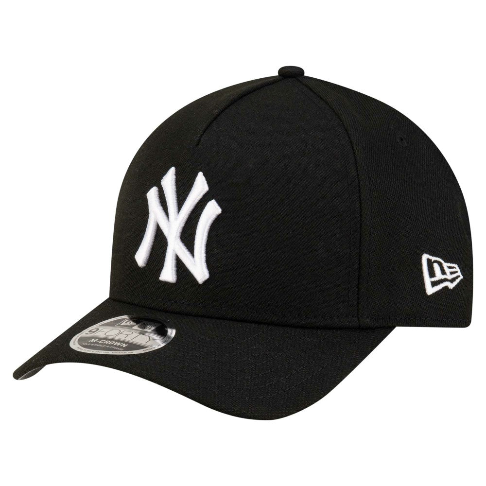 New York Yankees New Era Player Replica 9FORTY Adjustable Hat - Black Hats