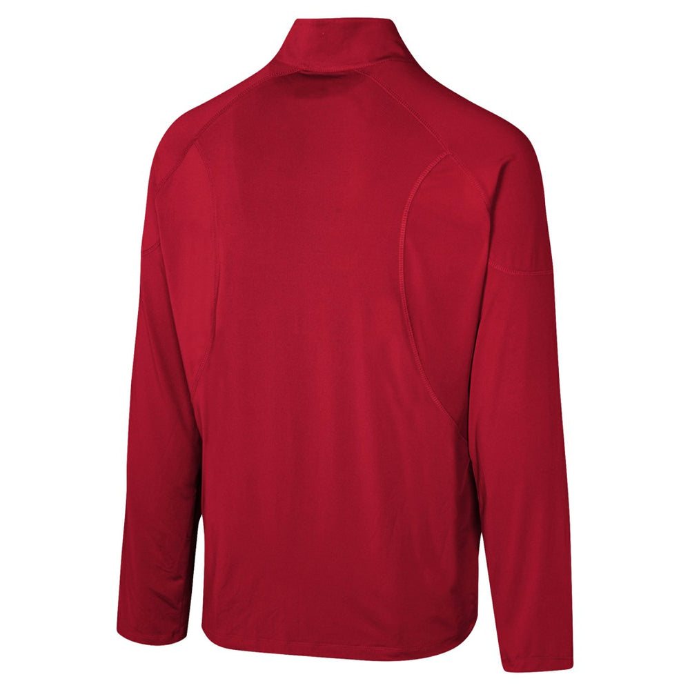 Tampa Bay Buccaneers Grind Iron Quarter-Zip Top - Red Tops