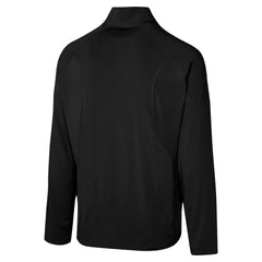 New Orleans Saints Grind Iron Quarter-Zip Top - Black Tops
