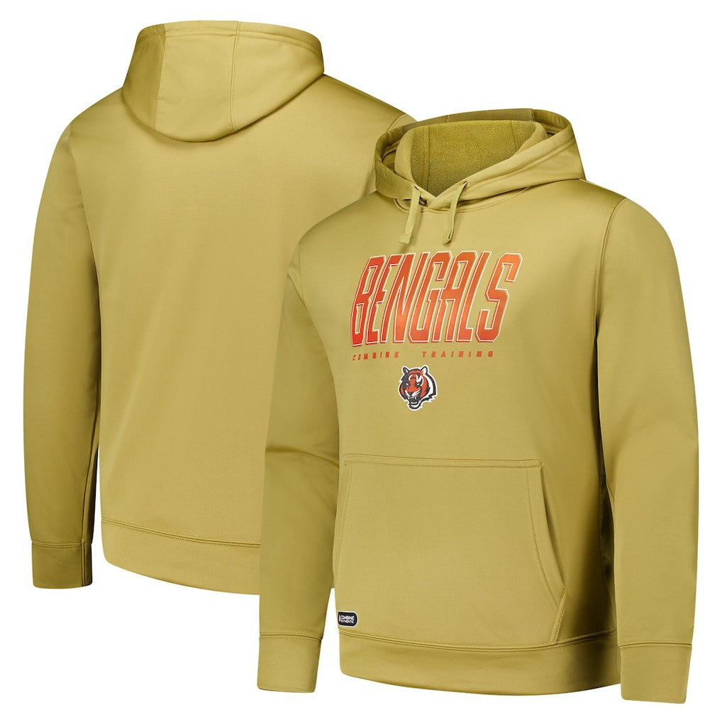 Cincinnati Bengals Top Ranked Pullover Hoodie - Gold Hoodies