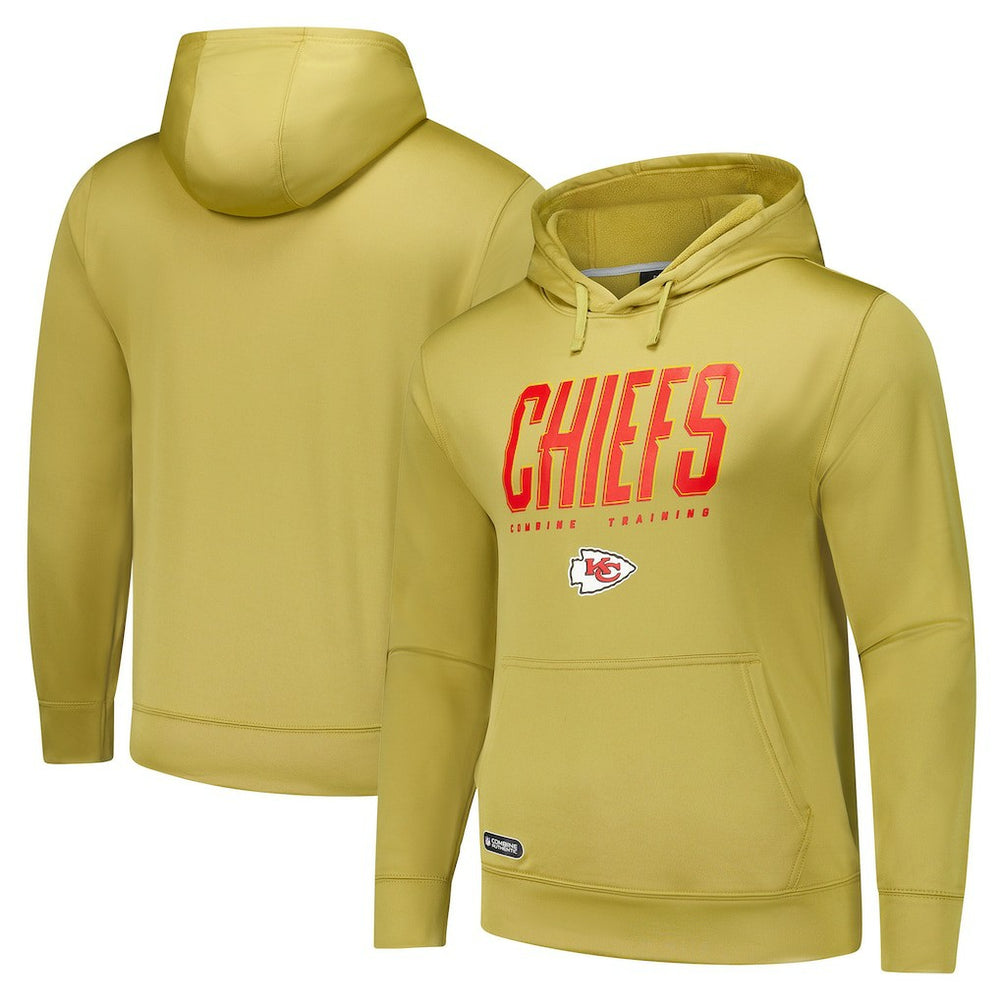 Kansas City Chiefs Top Ranked Pullover Hoodie - Gold Hoodies