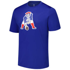 New England Patriots Stadium Retro T-Shirt - Royal T-shirts