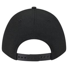 Miami Marlins New Era 9FORTY M-Crown Adjustable Hat - Black Hats