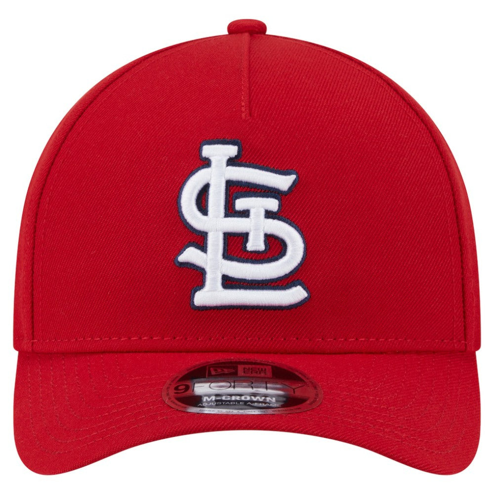 St. Louis Cardinals New Era 9FORTY M-Crown Adjustable Hat - Red Hats