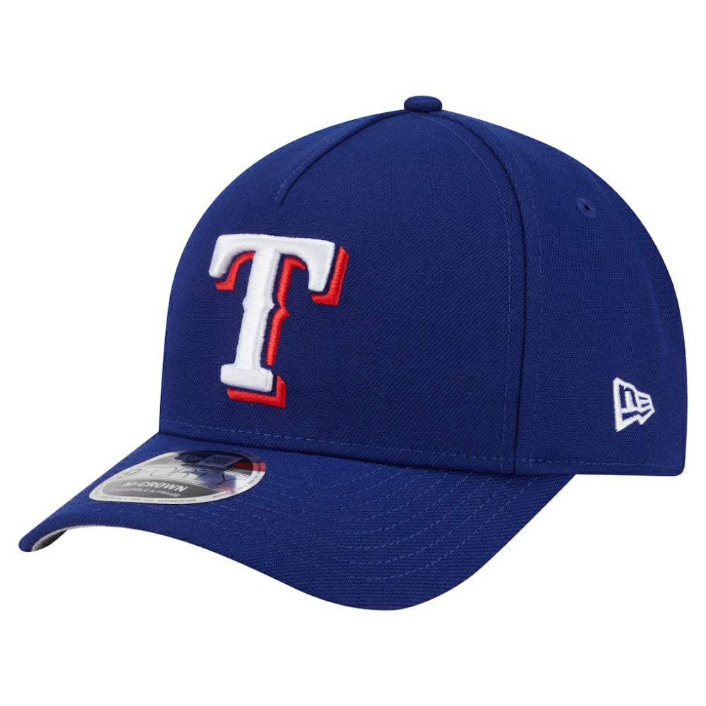Texas Rangers New Era 9FORTY M-Crown Adjustable Hat - Royal Hats