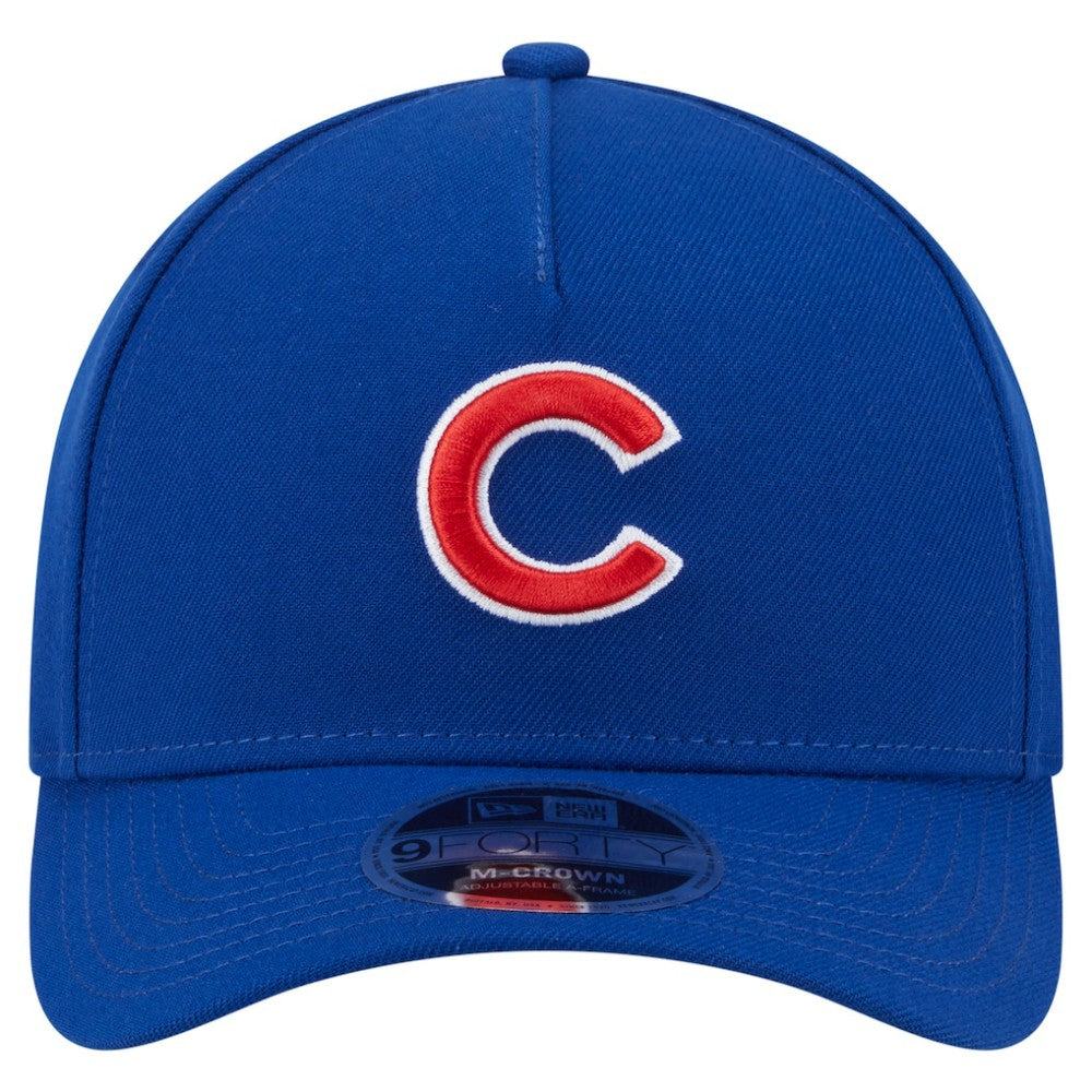 Chicago Cubs New Era 9FORTY M-Crown Adjustable Hat - Royal Hats