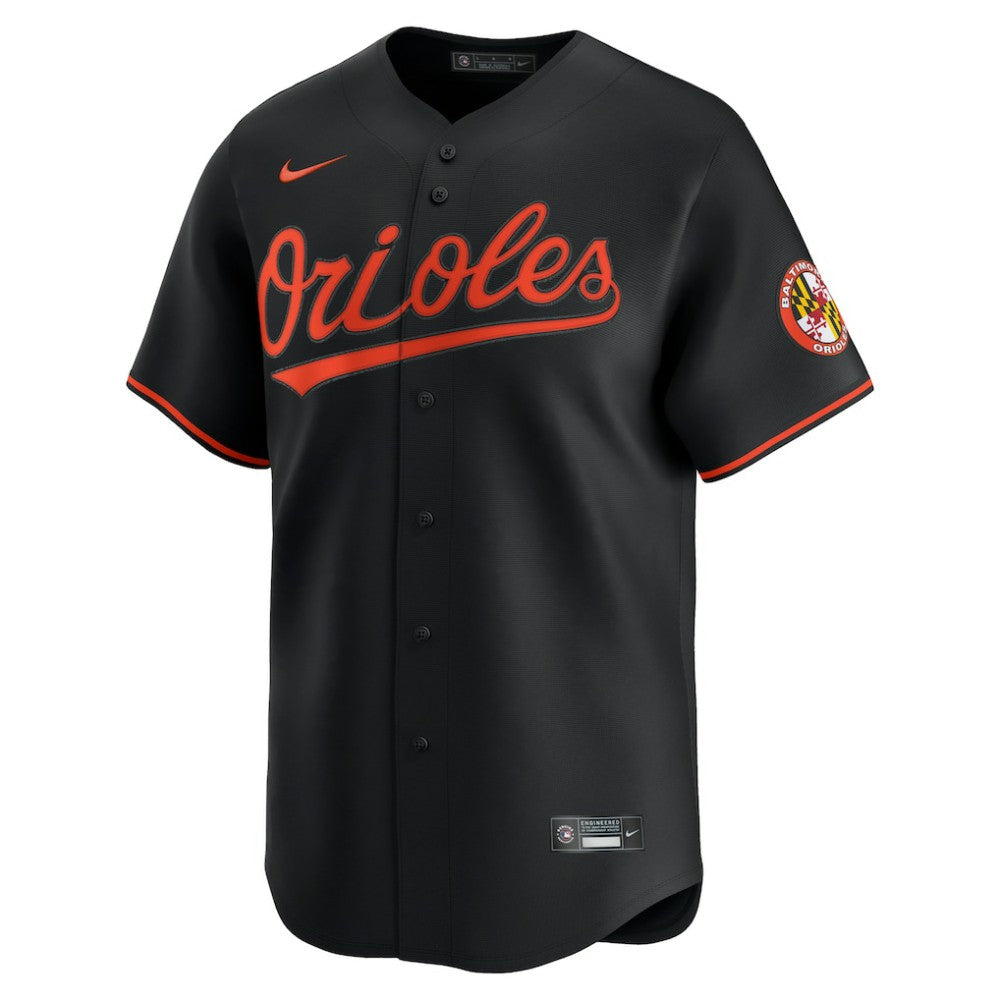 Baltimore Orioles Nike Alternate Limited Jersey - Black Jerseys