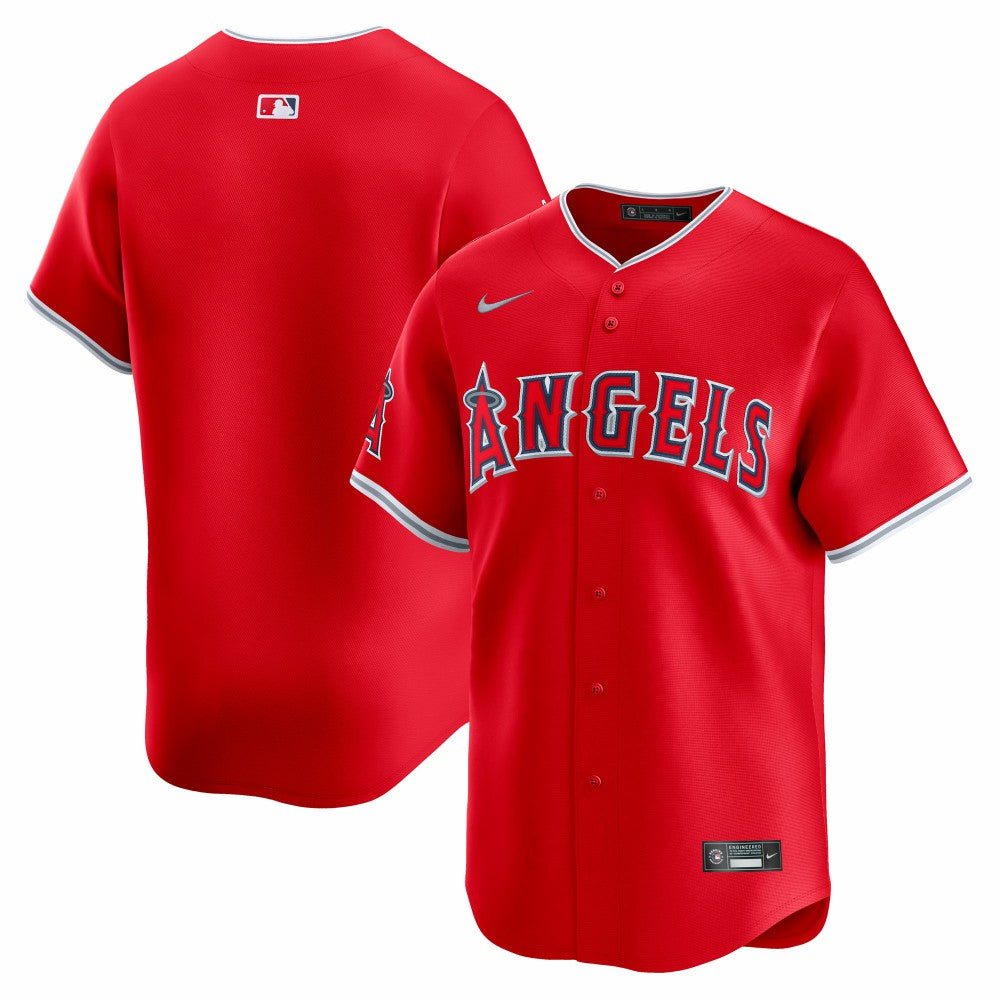 Los Angeles Angels Nike Alternate Limited Jersey - Red Jerseys