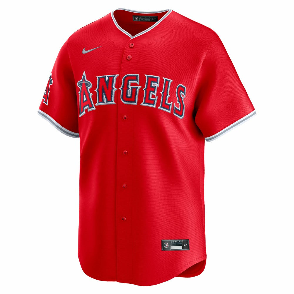 Los Angeles Angels Nike Alternate Limited Jersey - Red Jerseys