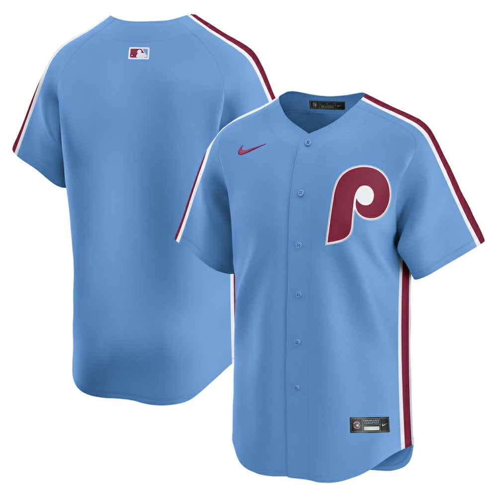 Philadelphia Phillies Nike Alternate Limited Jersey - Light Blue Jerseys