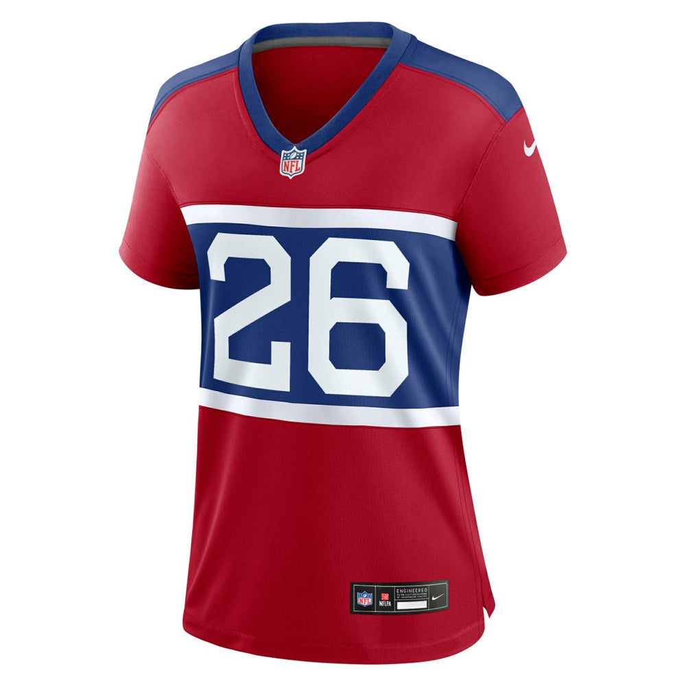 Devin Singletary New York Giants Women's Alternate Game Jersey - Century Red Jerseys